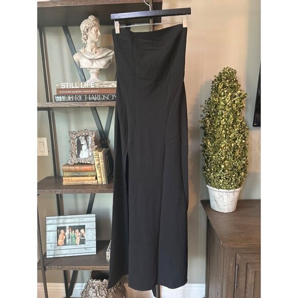 Bec & Bridge Ryan Strapless Gown Dress Black Womens Size US 6 - Picture 5 of 9